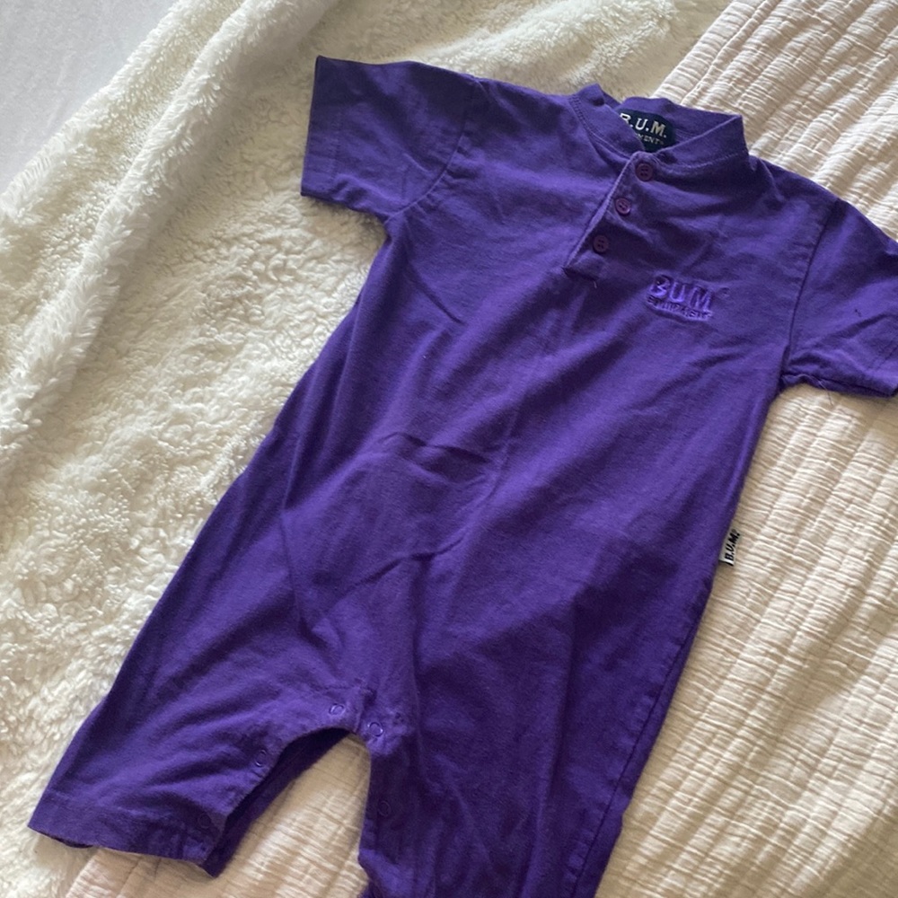Vintage  B.U.M. Purple Jumper